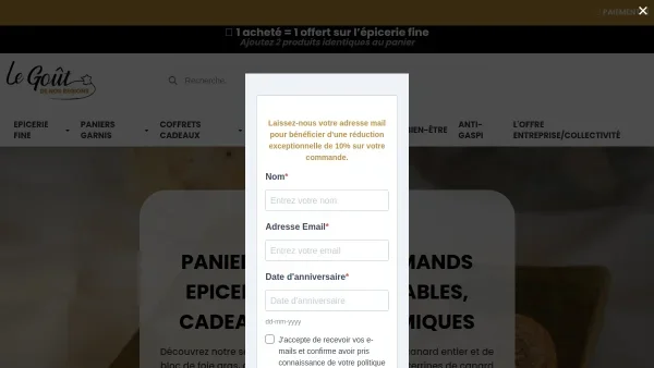 Le Goût de Nos Régions