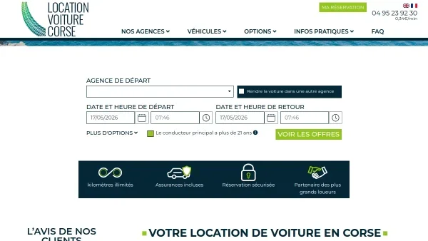 Location Voiture Corse