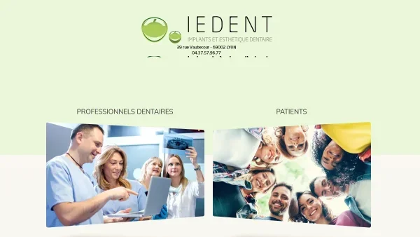 IEDENT Lyon