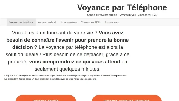 Voyance par téléphone