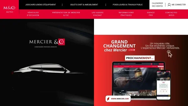 Mercier Auto, vente de véhicules aux enchères dans le Nord de la France