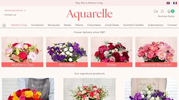 Des cadeaux d'affaires originaux avec Aquarelle Entreprise