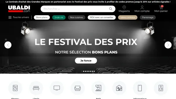 Vente de tondeuses à gazon électrique sur Internet
