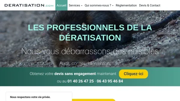 La dératisation à Paris : un enjeu majeur
