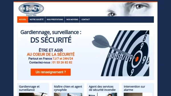 Les moyens de DS Sécurité, spécialisée dans le gardiennage d'entreprise