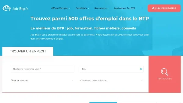 Trouver un emploi sur le site Jobbooster