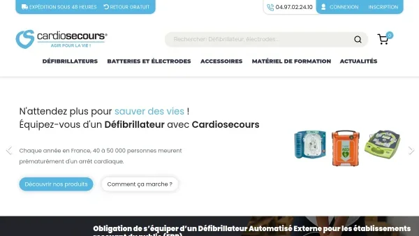 Les défibrillateurs : malheureusement trop peu présents en France