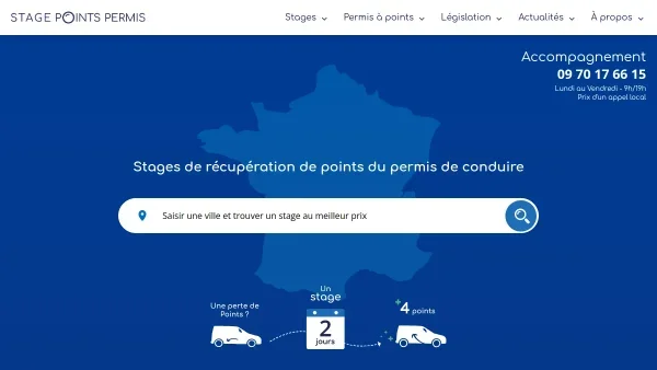 Le stage de récupération de points sur le permis