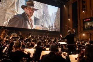 Enregistrement d'une musique de film