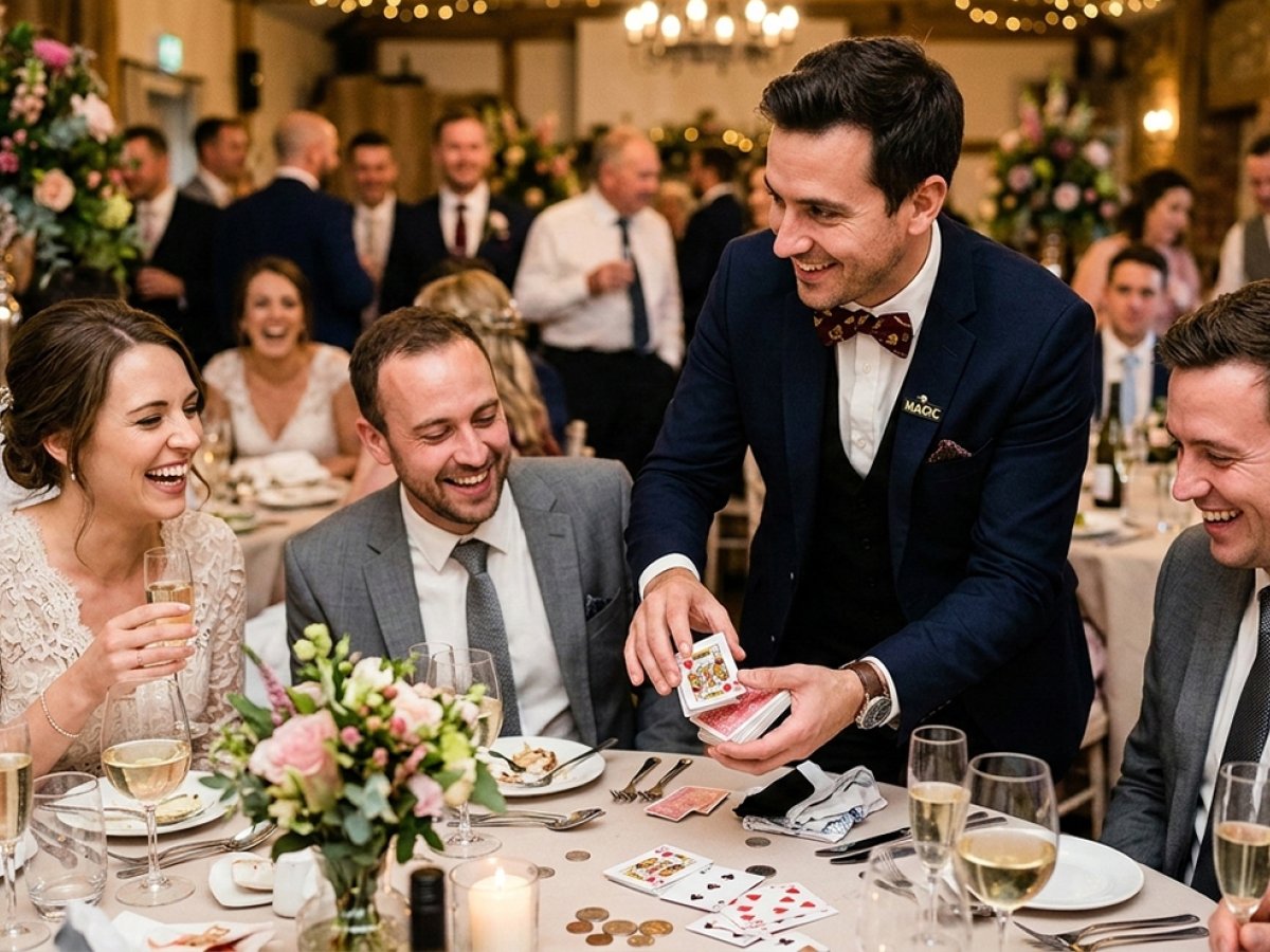 Spectacle de magie ou magie close-up pour un mariage ? Les arguments pour choisir !
