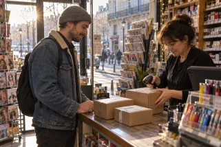 Achats en ligne : plus de commandes, un panier en baisse