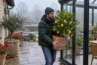 Géraniums, agrumes, olivier : quand les mettre à l'abri ?