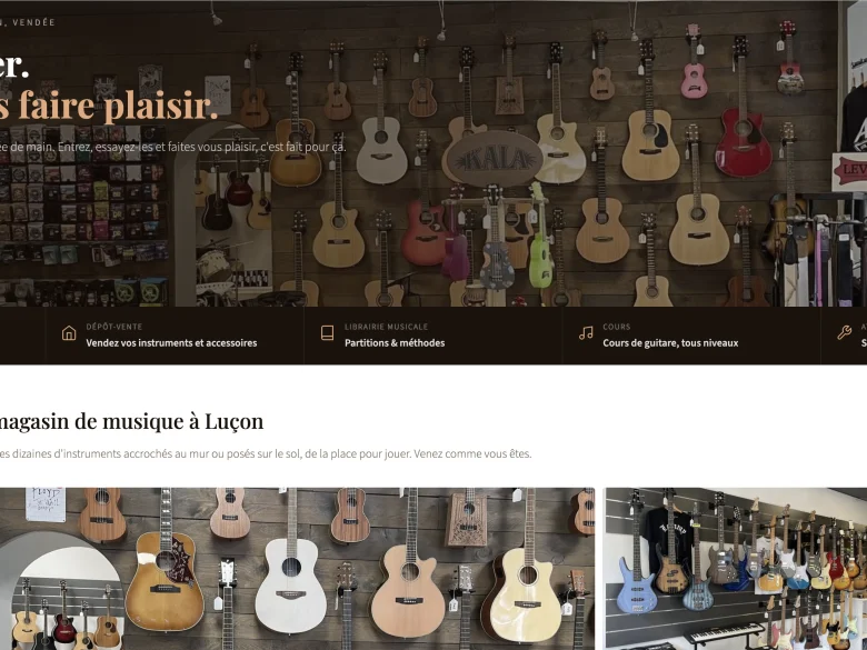 Magasin de musique Guitar Play