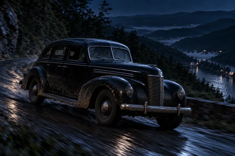 Voiture roulant dans les Appalaches