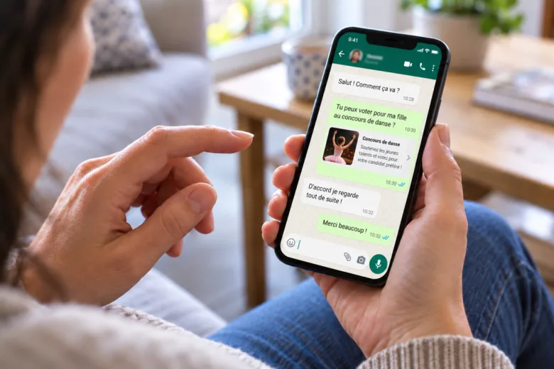 Arnaque Whatsapp au vote