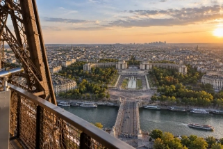Vue sur Paris depuis la Tour Eiffel