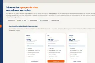 InfiniThumbs, l'API qui génère des aperçus de sites web en quelques secondes