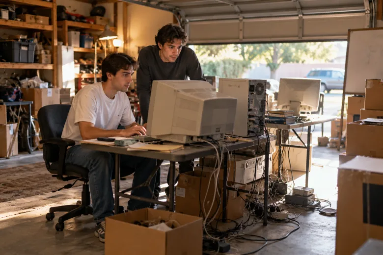 Naissance de Google dans un garage