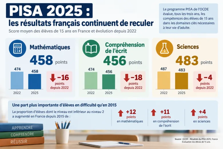 Infographie PISA 2025