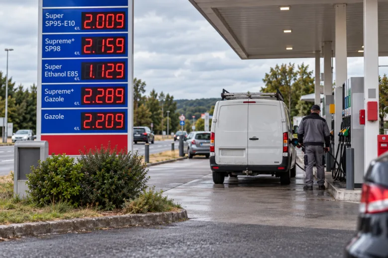 Le prix de l'essence flambe en France