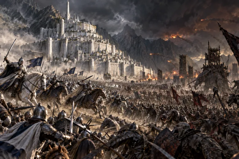 La bataille de Minas Tirith