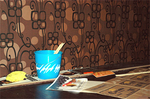 Décoration papier peint